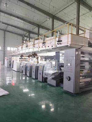 Energy Saving Medical Package Frame Coating Flexo Printer Servo Control
