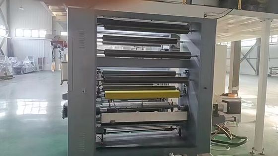 Energy Saving Medical Package Frame Coating Flexo Printer Servo Control