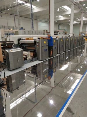 CE Approved Fengming Paper Flexo Paper Bag Printer Unit Type Structure for Printing