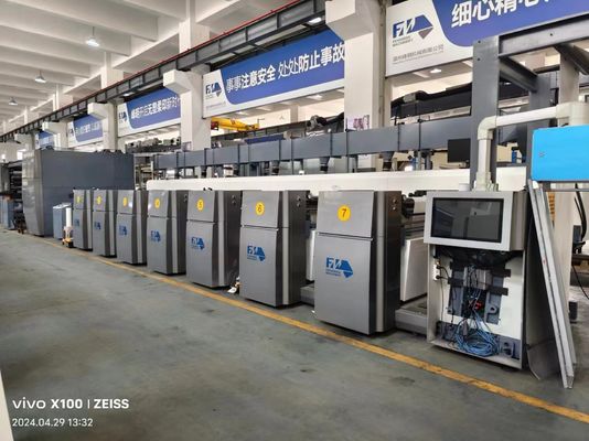 Paper Bag and Box Sleeve Type Flexo Printing Machine with Max. Printing Width of 630mm