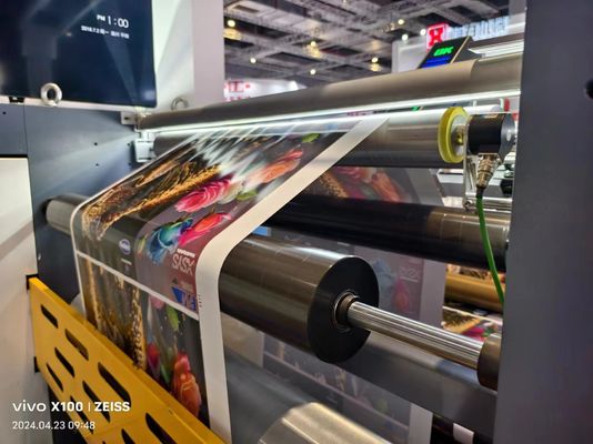 IR Dryer High Speed Flexo Printing Machine with Automatic Unwinding/Rewinding Method