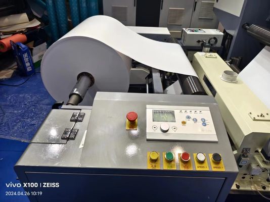 Automatic Roll Paper Flexo Printing Machine for Hamburger Sandwich Fast Food Packaging Bag Paper