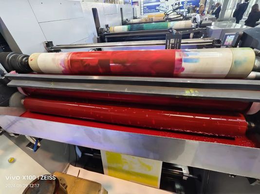 Flexo Printing Machine For High Speed Printing Of Paper Cups Cartons And More 39.5 Quot 1000 Max. Web Width