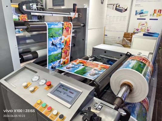 Versatile High Speed Flexo Printing Machine Environmentally Friendly Automation