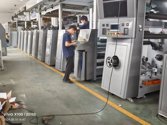 Automatic Flexo Printing Machine Flexographic Printers Flexo Printing Machine Roll To Roll