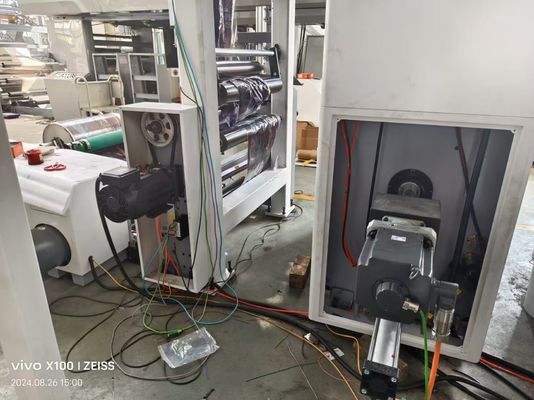 PLC system High Speed Flexo Printing Machine Adjustable Speed Stable Operation