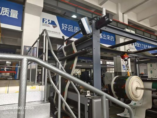 2500mm Length Automatic Flexo Printing Machine Highly Precise Energy Saving