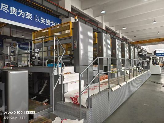 2500mm Length Automatic Flexo Printing Machine Highly Precise Energy Saving