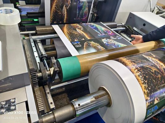 Eco Friendly Paper Straw Flexographic Printing Equipment High Efficiency