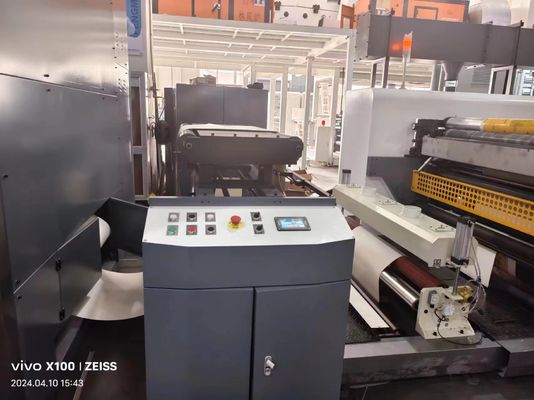1524mm Diameter Corrugated Paper Printing Machine PLC Control Flexographic Printing Machine