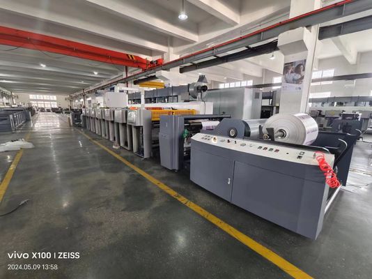 1524mm Diameter Corrugated Paper Printing Machine PLC Control Flexographic Printing Machine