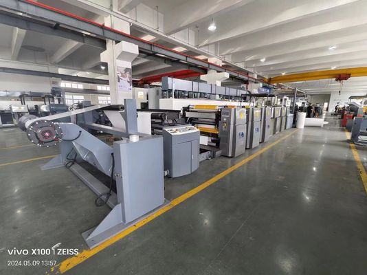 1524mm Diameter Corrugated Paper Printing Machine PLC Control Flexographic Printing Machine