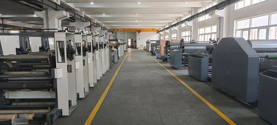 Automatic paper splicing device for Flexographic Printing Machine