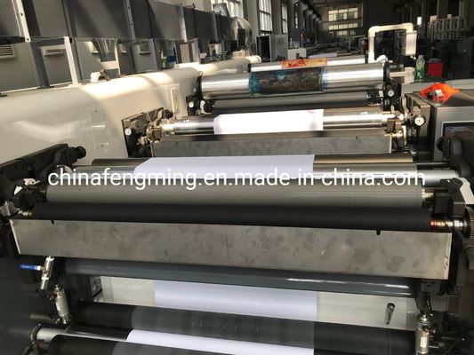 Single Faced Paper Rolls High Speed Flexography Printing Machine with UV IR Dryer