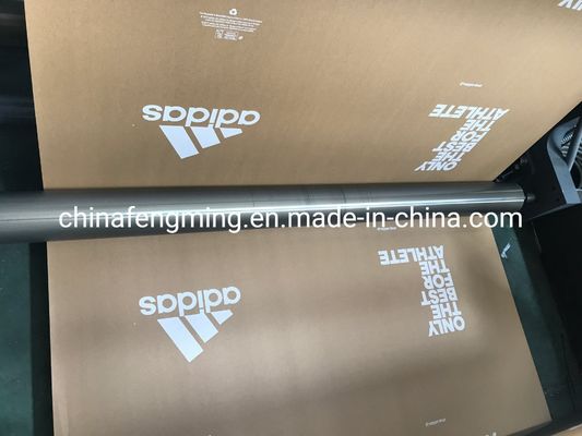 1/8cp Gearing Flexographic Printing Equipment 4 Colours UV Drying Eco Friendly