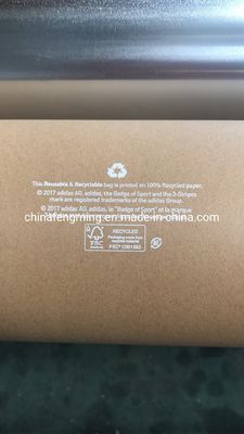 1/8cp Gearing Flexographic Printing Equipment 4 Colours UV Drying Eco Friendly