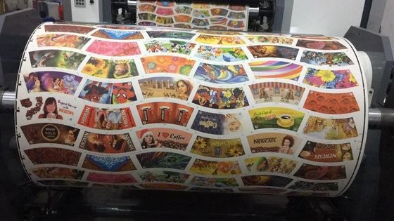 Single Faced Printing Page Paper Cup Printing Machine 1/8cp Gearing Fengming