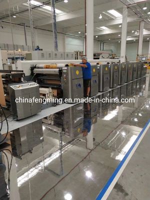 Auto Paper Cup Flexo Printing Machine Roll To Roll Flexographic Printing Machine 4 Color