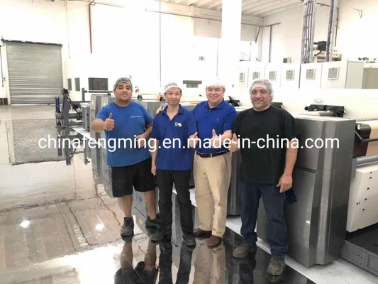 Auto Paper Cup Flexo Printing Machine Roll To Roll Flexographic Printing Machine 4 Color