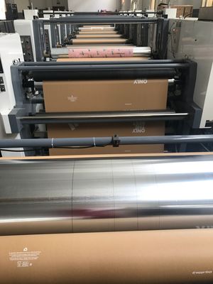 Petal Type Flexographic Printing Equipment Multicolor Hamburger Box With 1/8cp Gearing