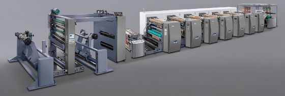 Width 2250mm Flexographic Printing Equipment High Speed Heat Resistance