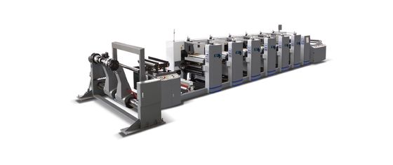 150m/Mim Paper Bag Flexo Printing Machine Single Faced Flexo Printing Equipment