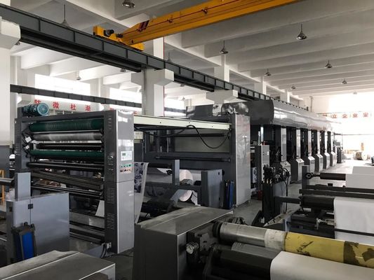 Customized Paper Bag Flexo Printing Machine Ceramic Anilox Roller Flexography Printing Machine