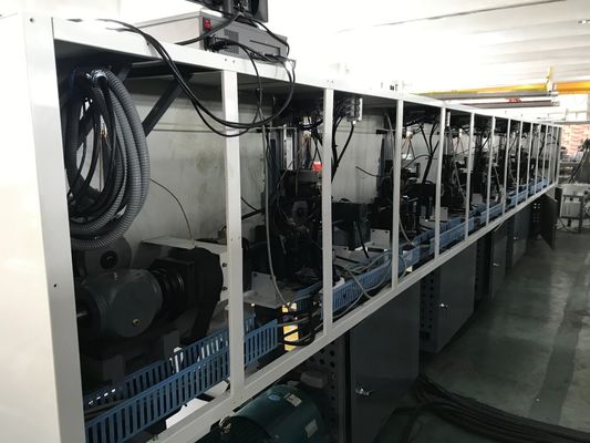 PE Coated Flexo Paper Printing Machine 100mm Web Roller Diameter And UV Dryer