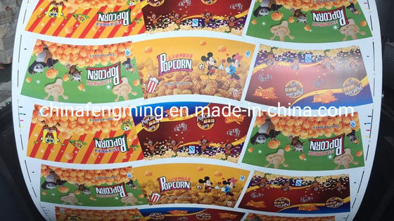 Single Faced Printing Page IR Chicken Wing Bag Printing Machine With IR Drying System