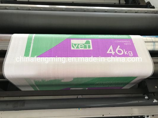 300-1200mm Printing Repeat Length Flexographic Printing Press For Flour Bag Packages