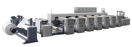 Multipurpose Paper Cup Flexo Printing Machine 6 Color Paper Bags Printing Machine
