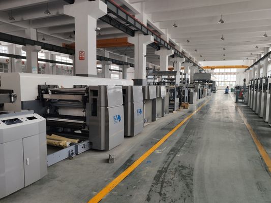 Multipurpose Paper Cup Flexo Printing Machine 6 Color Paper Bags Printing Machine