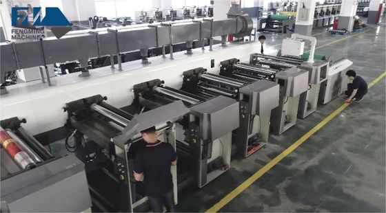 Automatic Inline Flexo Printing Machine 6 Colors Safety Operation Multipurpose