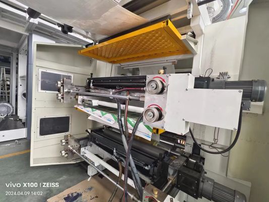 Energy Cascading Flexographic Printing Machine 300m/min Small Footprint Flexo Printing Press