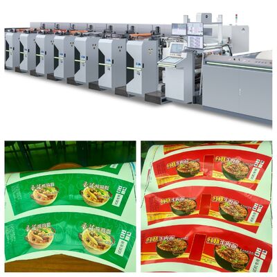 Modular Design Sleeve Type Full Automatic Flexo Printing Machine for Clothing Packaging