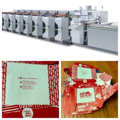 Modular Design Sleeve Type Full Automatic Flexo Printing Machine for Clothing Packaging