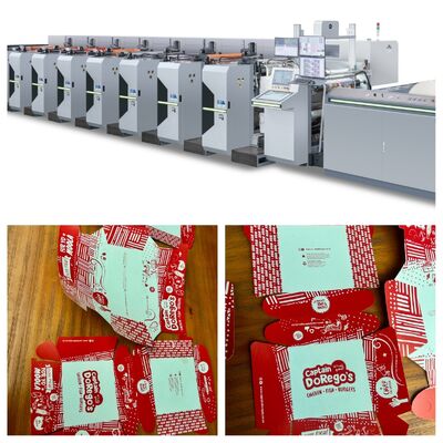 Modular Design Sleeve Type Full Automatic Flexo Printing Machine for Clothing Packaging