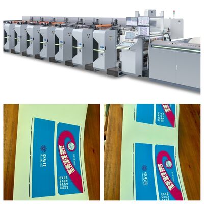 Stable High-Speed Operation Sleeve Type Plastic Paper Flexographic Package Printing Machine for Film Bag