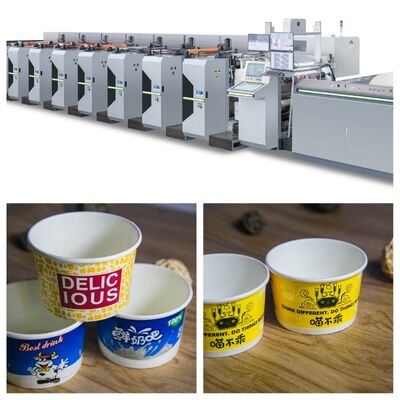 Stable High-Speed Operation Sleeve Type Plastic Paper Flexographic Package Printing Machine for Film Bag