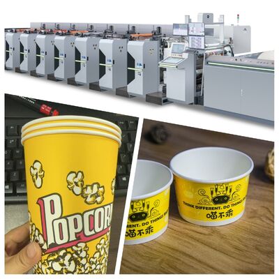 Stable High-Speed Operation Sleeve Type Plastic Paper Flexographic Package Printing Machine for Film Bag