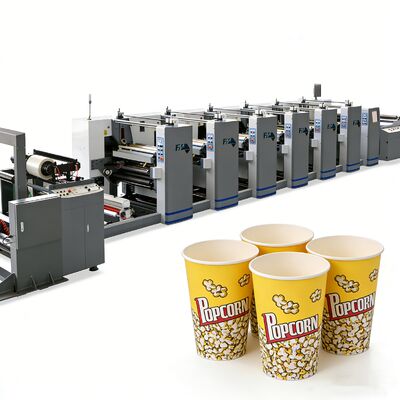 Stable High-Speed Operation Sleeve Type Plastic Paper Flexographic Package Printing Machine for Film Bag