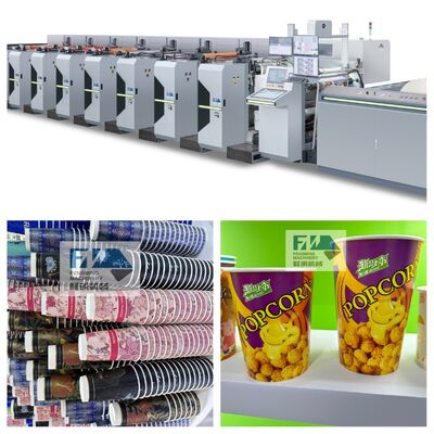 High Control Precision Sleeve Type Automatic Colour Flexographic Flexo Printing Machine for Film Bag