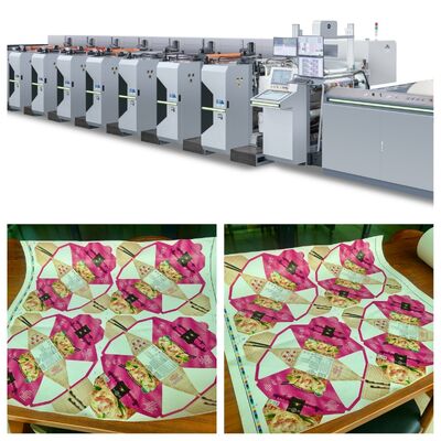 High Control Precision Sleeve Type Automatic Colour Flexographic Flexo Printing Machine for Film Bag